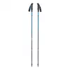 Trekking lazdos Juoda Diamond Distance Carbon Z, sulankstomas anglies pluošto kotas, 120 cm, 280 g, 3 segmentų