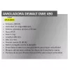 Kampinis šlifuoklis DeWALT DWR490 — 2200 W, 230 mm diskas, 6600 aps./min., 5,2 kg