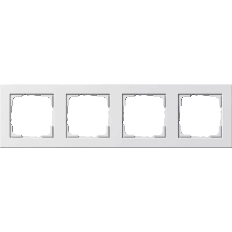 Sieninė plokštelė GIRA 0214 29 Balta berėmė, 80,8×294,7×9,3 mm