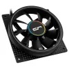 Ventiliatorius Cryorig Crona S 120 mm Juoda — 3 vnt. pakuotė, 400–1700 RPM, 60,6 cfm, 2,65 mmH₂O