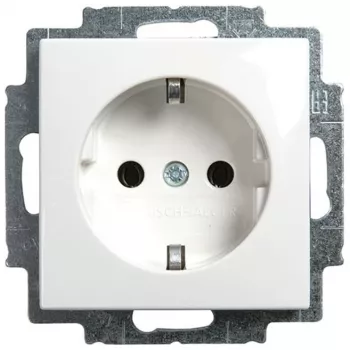 BUSCH JAEGER BJ 20 EUC-914 BULK Bulk Pack 100er SCHUKO® kištukinių lizdų įdėklai Busch-balanc