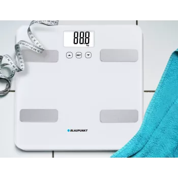 Blaupunkt BSM501 Kūno analizės svarstyklės, svėrimo diapazonas (maks.)=150 kg (BSM501)