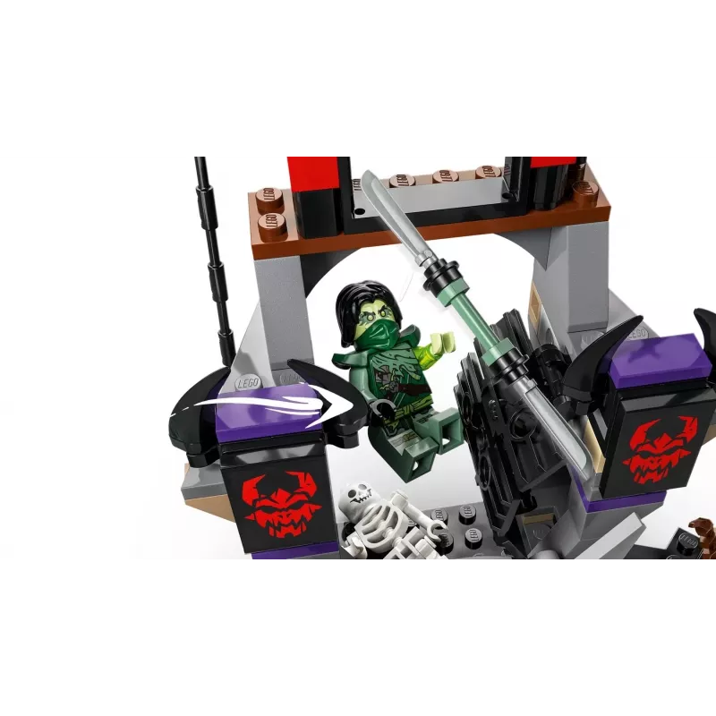 Konstravimo rinkinys LEGO NINJAGO 71841 Dragon Village — 305 dalys, 6 minifigūrėlės, amžius 7+