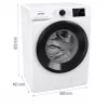 Skalbimo mašina Gorenje WPNEI84SBSWIFI/PL, 8 kg, energijos klasė B