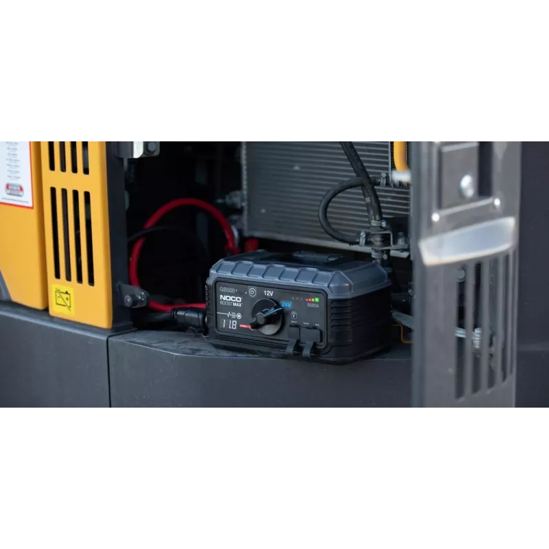 Paleidimo įrenginys NOCO GB500 6250A 12V/24V, nešiojamas akumuliatoriaus stiprintuvas automobiliams ir komercinėms transporto priemonėms