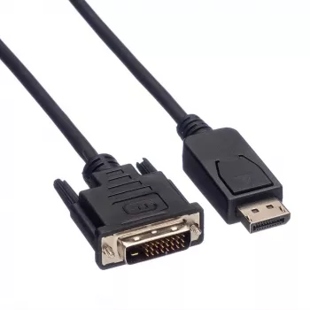 DisplayPort kabelis VALUE DP-DVI (24+1) LSOH M/M 1 m