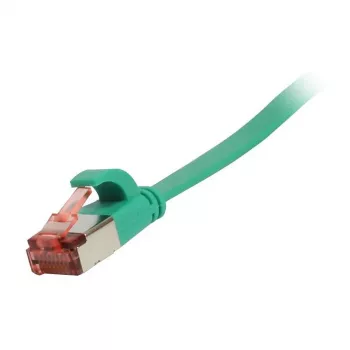 Synergy 21 komutacinis kabelis RJ45, CAT6 250Mhz, 3m žalias, FTP(U/FTP), TPE(Superflex), plokščias, Synergy 21, - Skaitmeniniai/Duomenų - Tinklas