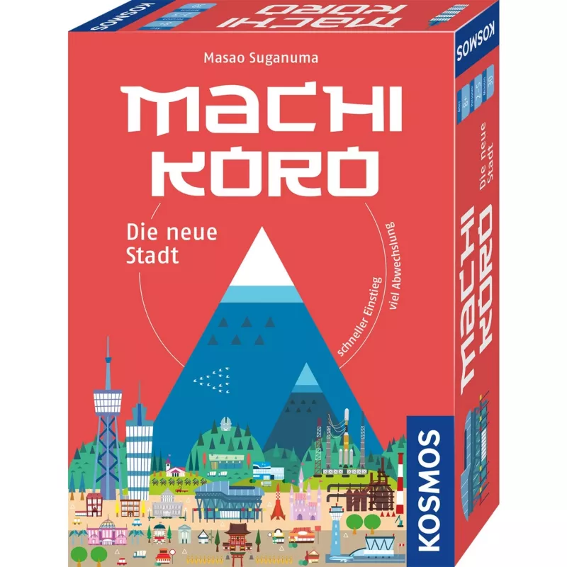Machi Koro - Die neue Stadt, kortų žaidimas