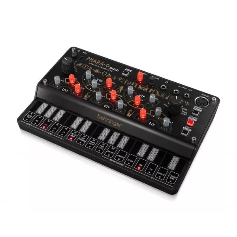 Analoginis sintezatorius Behringer PHARA‑O MINI — kompaktiškas analoginis monosintesas
