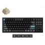 Mechaninė klaviatūra Keychron Q3 Ultra 8K — 80 % QWERTY, laidinė ir Bluetooth, RGB, juoda