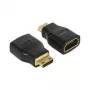 Jungčių adapteris Mini-HDMI HDMI DeLOCK 65665