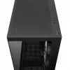 PC korpusas DeepCool CG580 4F Midi Tower — ATX/ITX/MicroATX, grūdintas stiklas, 3×120 mm + 1×120 mm ventiliatoriai, 2×3,5 col. ir 2×2,5 col., USB-A×2 USB-C×1, juodas