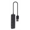 USB 2.0 šakotuvas Gembird UHB-U2P4-06 — 4 prievadai, kompaktiška USB išplėtimas