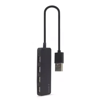 USB 2.0 šakotuvas Gembird UHB-U2P4-06 — 4 prievadai, kompaktiška USB išplėtimas