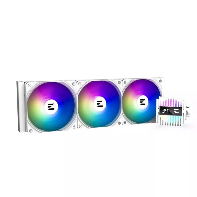 Zalman ALPHA2 A36 WHITE kompiuterio aušinimo sistema Procesorius Viskas viename skysčio aušintuvas 12 cm