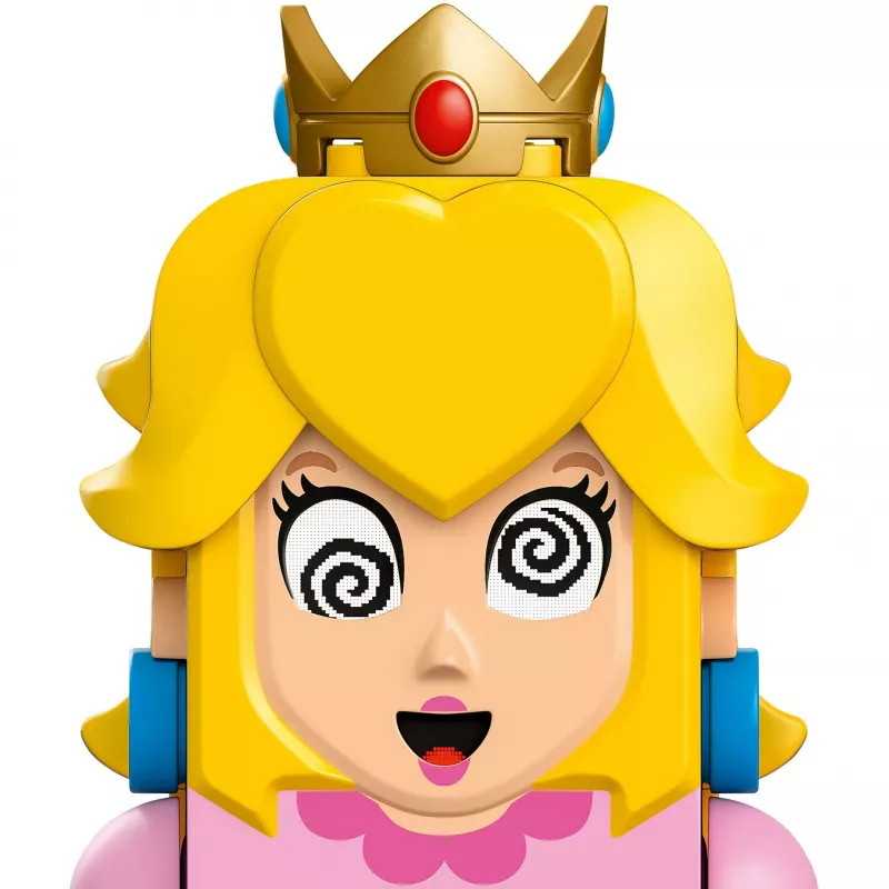 Konstrukcinis žaislas LEGO 71441 Super Mario Interaktyvi LEGO Peach figūrėlės rinkinys, suderinamas su LEGO sistema