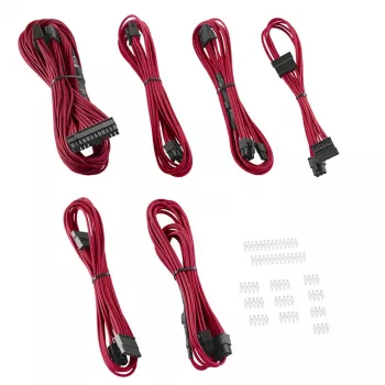 CableMod C-Series Rmi, RMx ModFlex Essentials kabelių rinkinys - Raudona