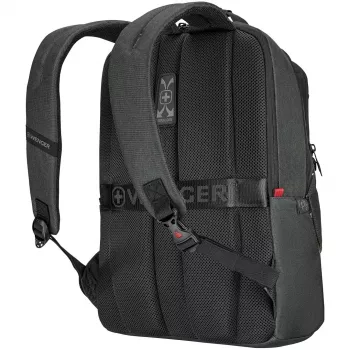 WENGER MX ECO Professional 40,64cm 16Zoll nešiojamojo kompiuterio kuprinė su 25,4cm 10Zoll planšetės kišene, anglis