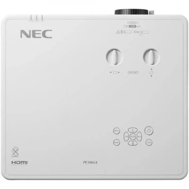 NEC PE506UL standartinio nuotolio projektorius 5200 ANSI liumenų LCD WUXGA (1920x1200) baltas