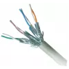 Tinklo kabelis GEMBIRD Cat6a RJ-45 į RJ-45 S/FTP 10 m LSZH, vientisas varis, pilkas