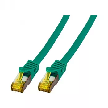 EFB-Elektronik RJ45 komutacinis kabelis Cat.6A S/FTP LSZH Cat.7 neapdorotas laidas žalias 0,25m Gamintojas: EFB Elektronik (MK7001.0,25GR)