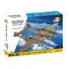 Cobi Building Blocks Lockheed P-38H Lightning rinkinys 5763 — mastelinis modelio rinkinys, kolekcinis lėktuvo modelis