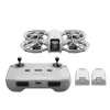 DJI Neo Fly More Combo (DJI-RC-N3) lengvas 135 g dronas su 4K Ultra HD kamera, iki 18 minučių skrydžio laiko su vienu įkrovimu, 3x baterijos, nuotolinio valdymo pultas