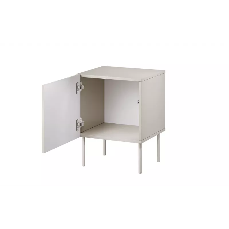 Naktinis staliukas Cama Meble ISLA 44,5x40x59 cm kašmyro matinis, MDF ir medžio drožlių plokštė, 2 vnt. rinkinys
