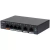Dahua Technology DH-CS4006-4ET-60 tinklo komutatorius Valdomas L2 Gigabit Ethernet (10/100/1000) Power over Ethernet (PoE) Juoda