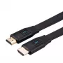 VALUE UHD HDMI kabelis plokščias ST/ST 8K60Hz/4K120Hz 2m – kabelis – skaitmeninis / ekranas / vaizdas – tinklas – 2 m (11.99.5907)