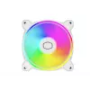 Cooler Master MasterFan MF120 Halo2 Balta Edition 120 mm ARGB korpuso ventiliatorius