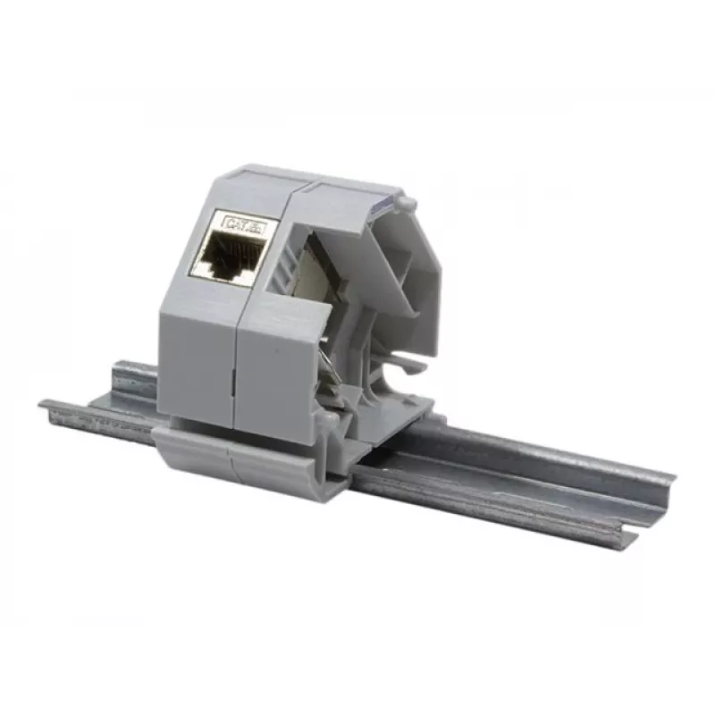 Logilink | DIN bėgio adapteris 1x RJ45 „Keystone“ moduliui | MP0053
