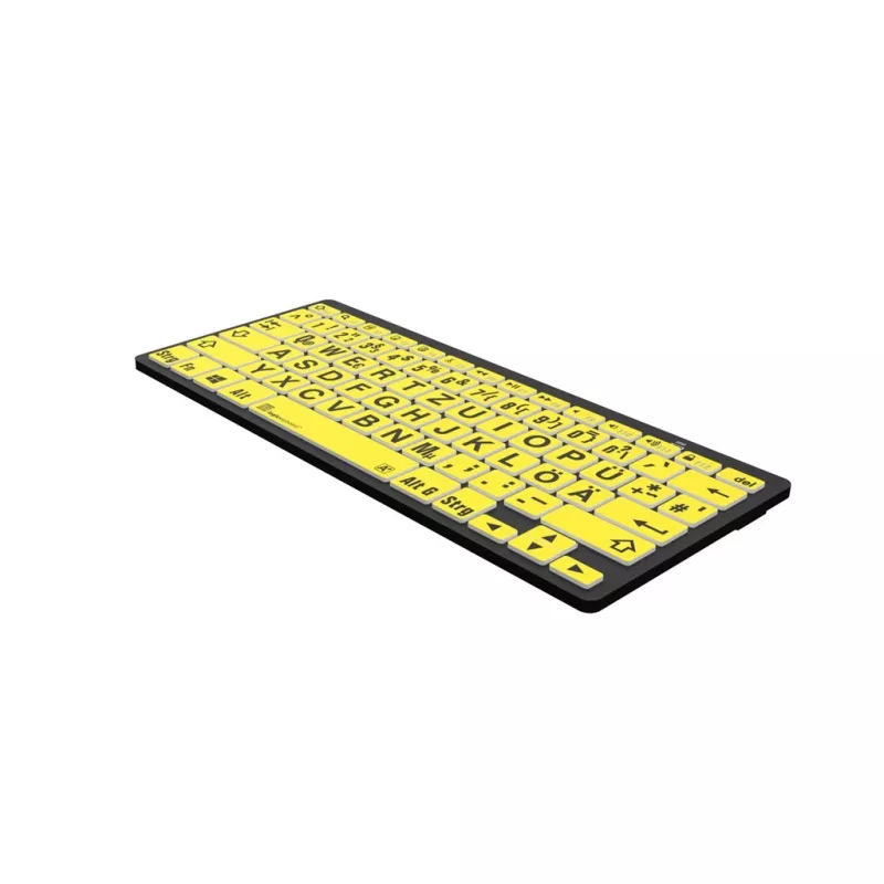Universali belaidė klaviatūra Logickeyboard LKB-LPBY-BTPC-DE