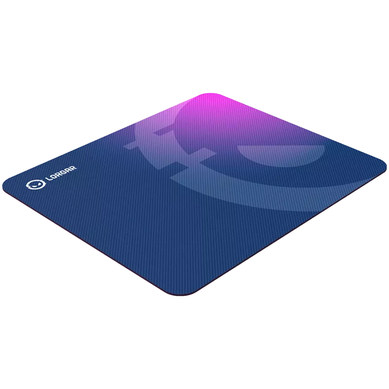 Žaidimų pelės kilimėlis Lorgar Main 135 mėlynas violetinis 500x420 mm