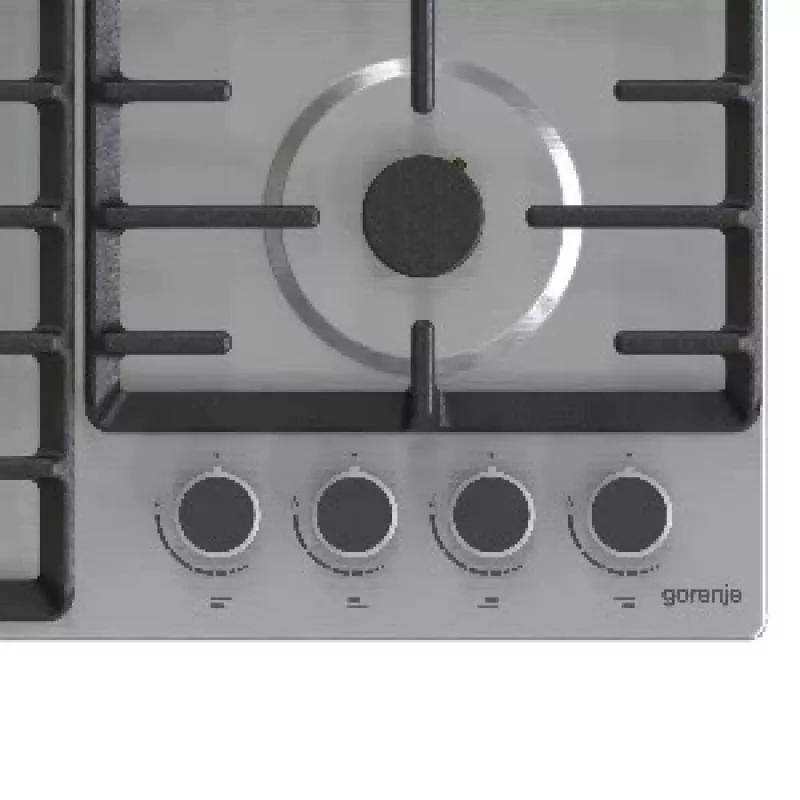 Gorenje G642ABX kaitlentė Nerūdijantis plienas Integruota 60 cm Dujos 4 zonos(-ų)