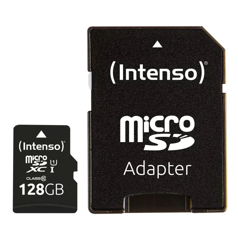 Atminties kortelė Intenso 128GB MicroSD UHS-I Class 10 3424491