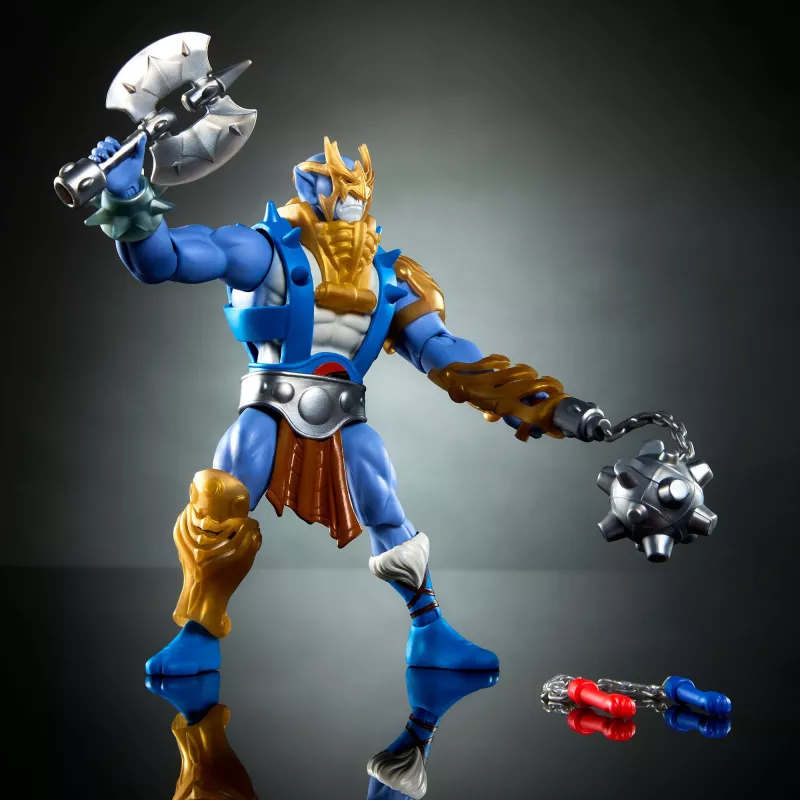 Veiksmo figūrėlė MATTEL Masters of the Universe Origins Thundercats Panthro, 15 cm kolekcinis žaislas