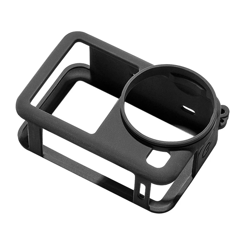 Silikoninis apsauginis dėklas Puluz su dirželiu, skirtas DJI Osmo Action 6