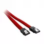 CableMod ModMesh - SATA laidas - Serial ATA 150/300/600 - SATA (W) į SATA (W) - 60 cm - Raudona (CM-CAB-SATA-N60KR-R)
