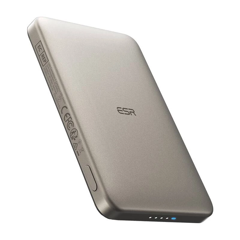 Nešiojama išorinė baterija ESR Qi2 MagSlim 5000 mAh