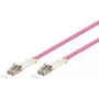 InfiniBand / šviesolaidinis kabelis „Goobay 95934“ 1 m LC rožinis