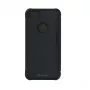 Telefono piniginės dėklas Tellur, skirtas iPhone 8 — sintetinė oda, juoda, su veidrodėliu