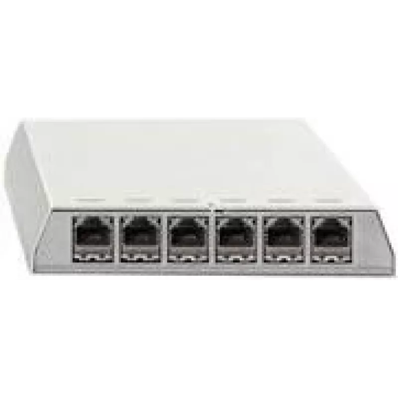 Patch panel Rutenbeck PP-ClassEA iso-6 Ap rw 6x RJ-45 Pure White