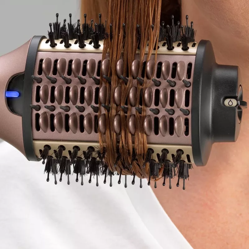 BaByliss AS95E Air Galia Volume Hot air brush Champagne 1000 W