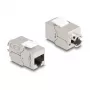 DeLOCK Keystone modulis RJ45 lizdas į LSA Cat.6A plonas be įrankių