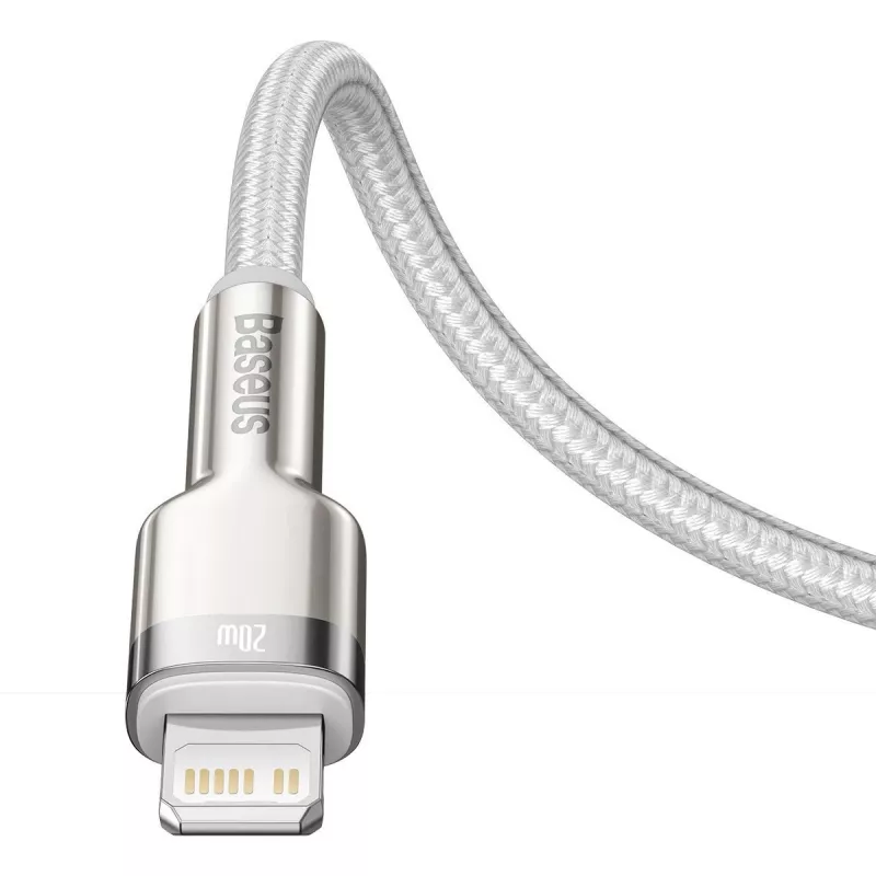 Baseus Cafule laidas 2 m Lightning į USB C greitas įkrovimas ir duomenų perdavimas