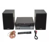Namų garso mikrosistema Aiwa MSBTU-700DAB — 25 W RMS, DAB+/FM, Bluetooth 10 m, dėklo tipo CD, LED ekranas, juoda/arktinė mėlyna
