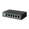 Nevaldomas komutatorius Extralink EUROS V2 4x 100Mb/s PoE/PoE+