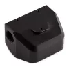 Srauto jutiklis Aqua-Computer Durchflusssensor high flow 2, 2x G1/4 – sidabrinė/juoda