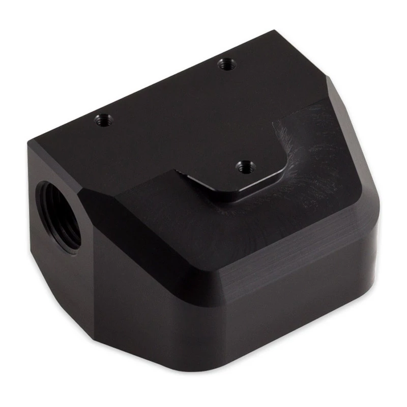 Srauto jutiklis Aqua-Computer Durchflusssensor high flow 2, 2x G1/4 – sidabrinė/juoda